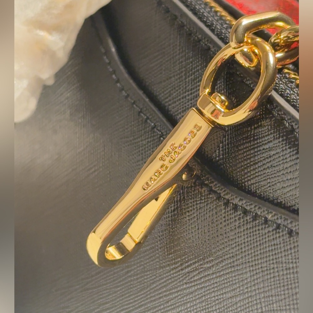 Marc Jacobs The Snapshot Red and Gold Glitter RARE‼️🚨🚨💥💥 - Picture 7 of 9